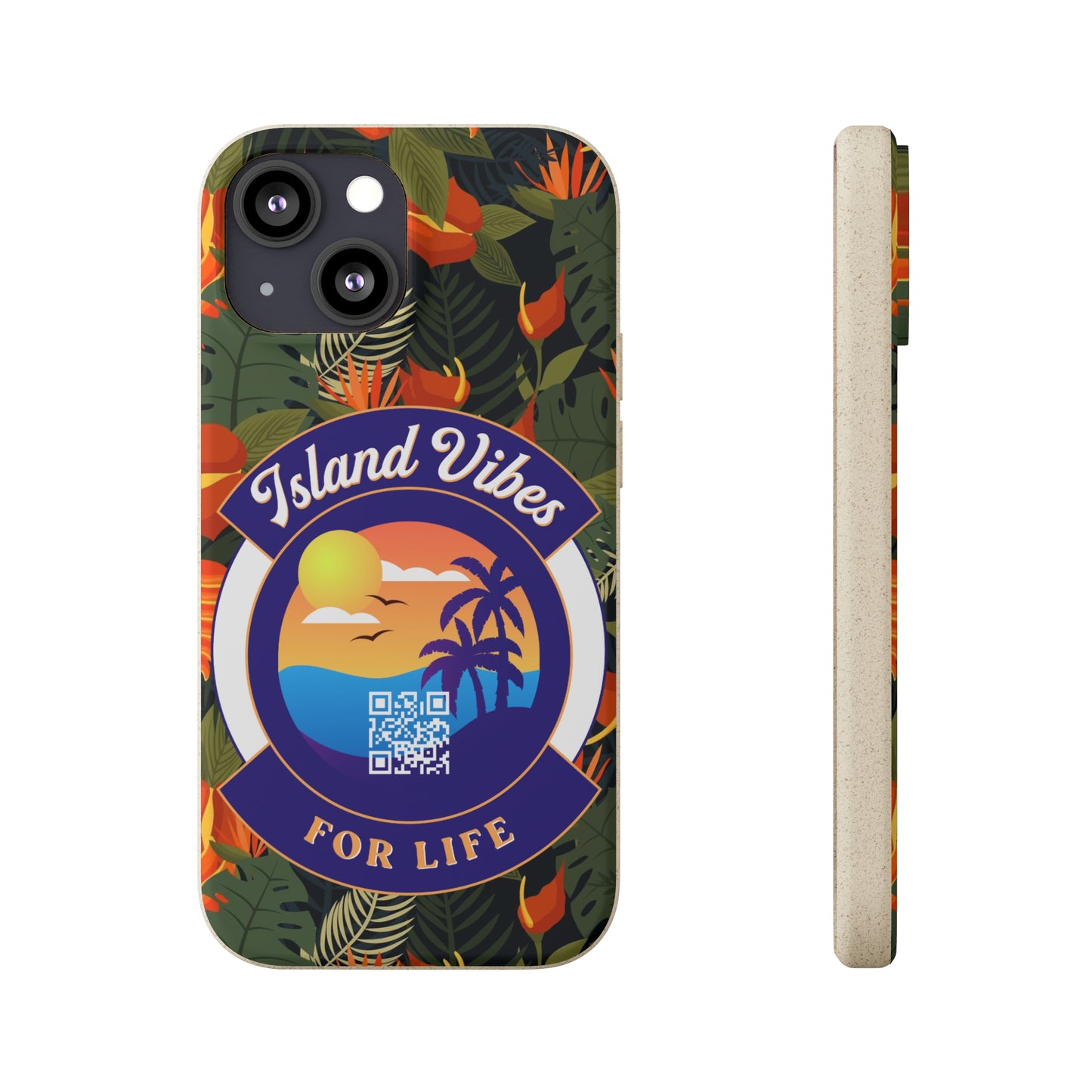 Island Vibes For Life Eco Biodegradable Phone Cases