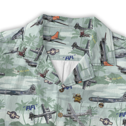 "B-29 Tribute" Hawaiian Shirt 100% Cotton!