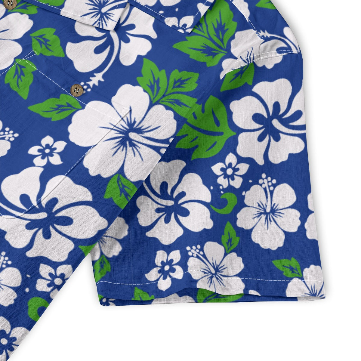 "Aloha Spirit Blooms" Hawaiian Shirt - 100% Cotton