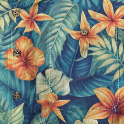 "Kona Kaleidoscope" Hawaiian Shirt - 100% Cotton