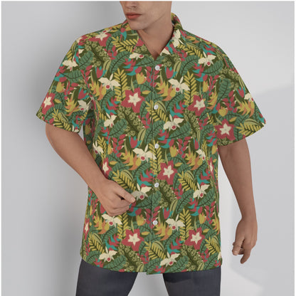 "Verde Vista" Hawaiian Shirt - Cotton