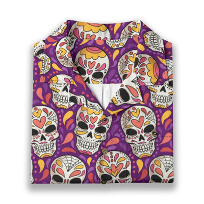 “Corazones Eternos” Día de Muertos Cotton Celebration Shirt