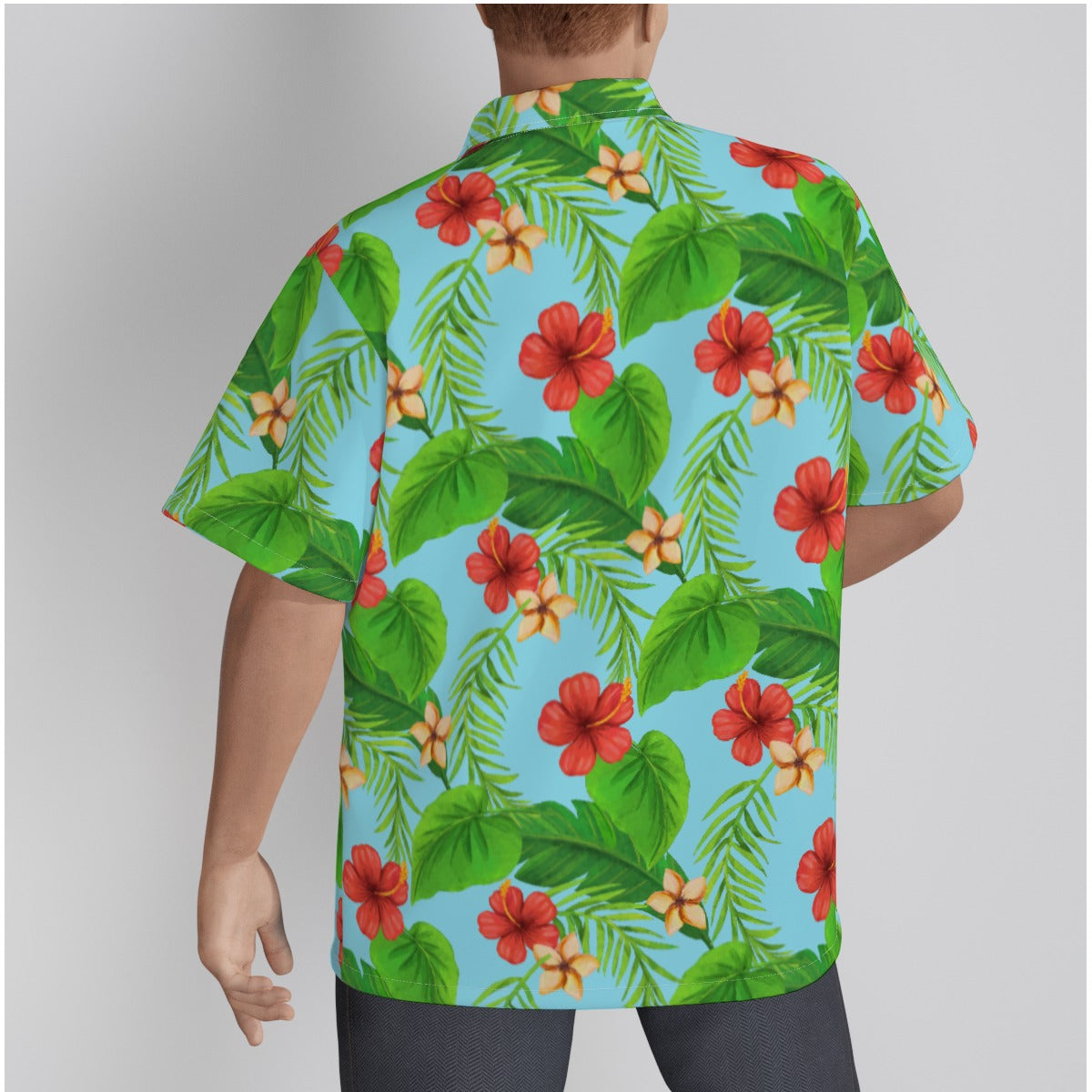 "Tropical Dreamscapes" Hawaiian Shirt - Cotton