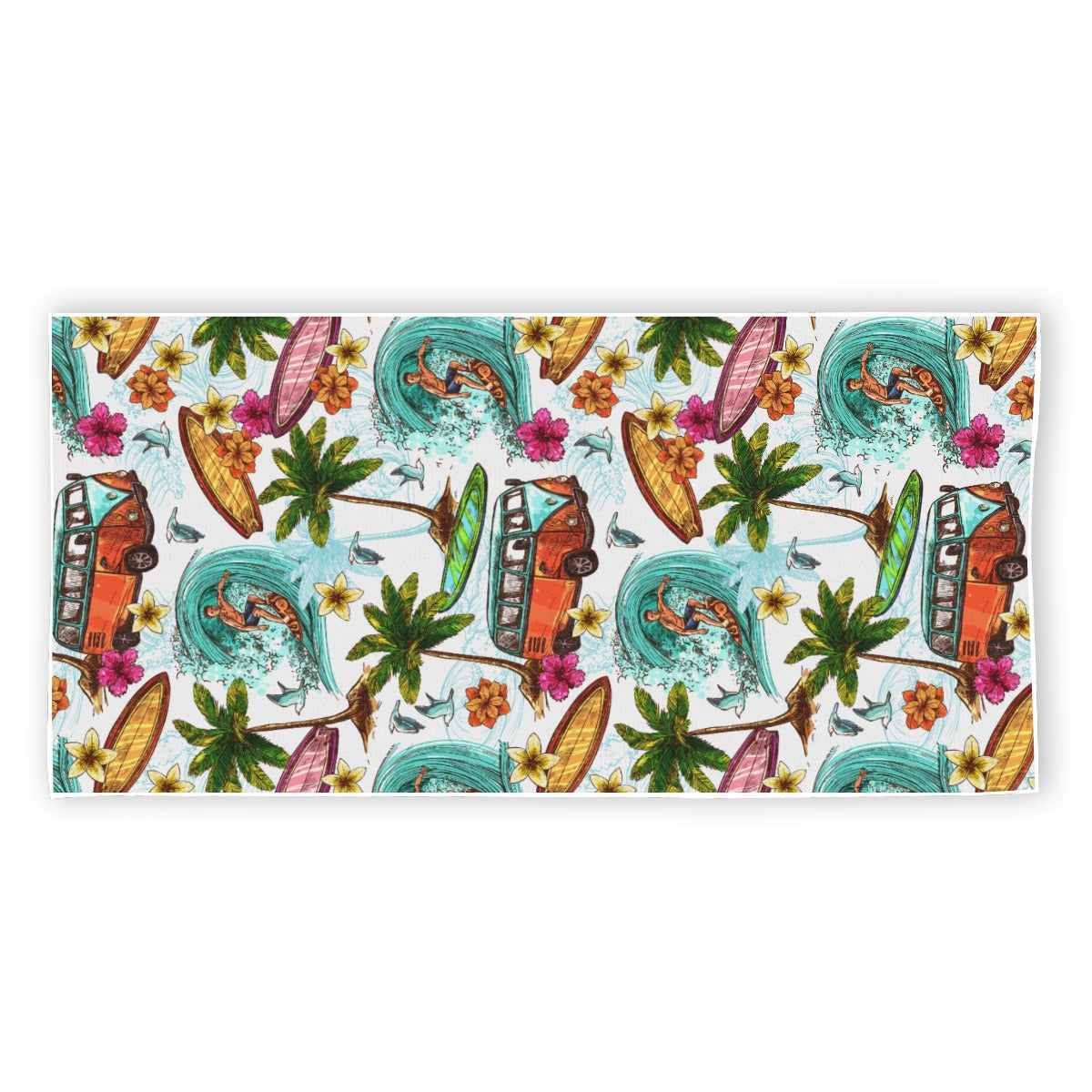 "Microbus and Surfboards" Beach Towel -From $29.99!