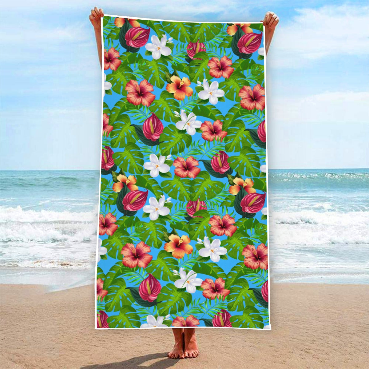 "Jungle Odyssey: Rainforest Expedition"  Beach Towel -From $29.99!