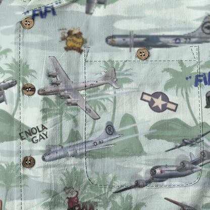 "B-29 Tribute" Hawaiian Shirt 100% Cotton!
