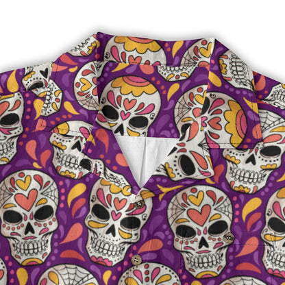 “Corazones Eternos” Día de Muertos Cotton Celebration Shirt