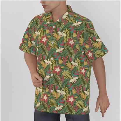 "Verde Vista" Hawaiian Shirt - Cotton