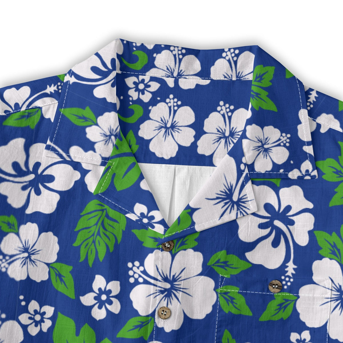 "Aloha Spirit Blooms" Hawaiian Shirt - 100% Cotton