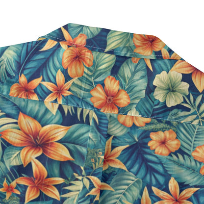 "Kona Kaleidoscope" Hawaiian Shirt - 100% Cotton