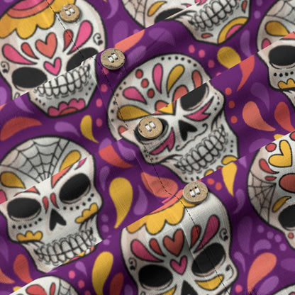 “Corazones Eternos” Día de Muertos Cotton Celebration Shirt