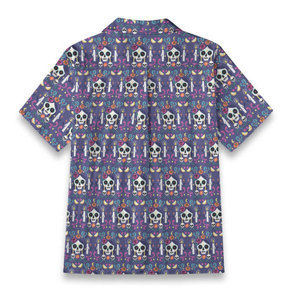 “Noches de Recuerdo” Día de Muertos Cotton Celebration Shirt
