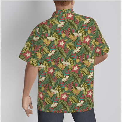 "Verde Vista" Hawaiian Shirt - Cotton