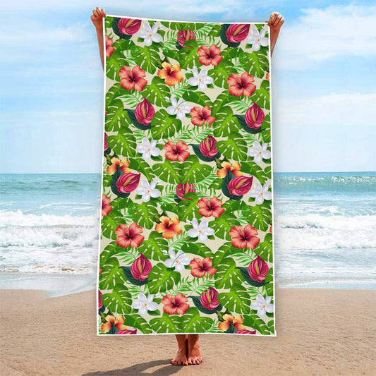 "Jungle Odyssey: Beach Vibes" Beach Towel -From $29.99!