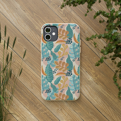 "Earthy Tropics Reverie" Eco Biodegradable Cases - iPhone and Galaxy