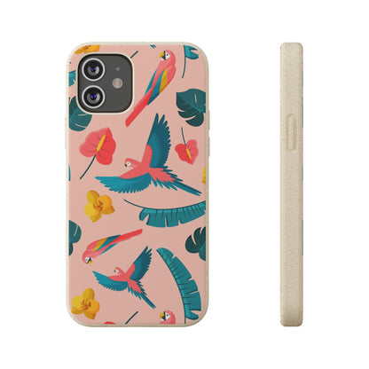 "Colorful Plumage"  Eco Biodegradable Phone Cases - iPhone and Galaxy