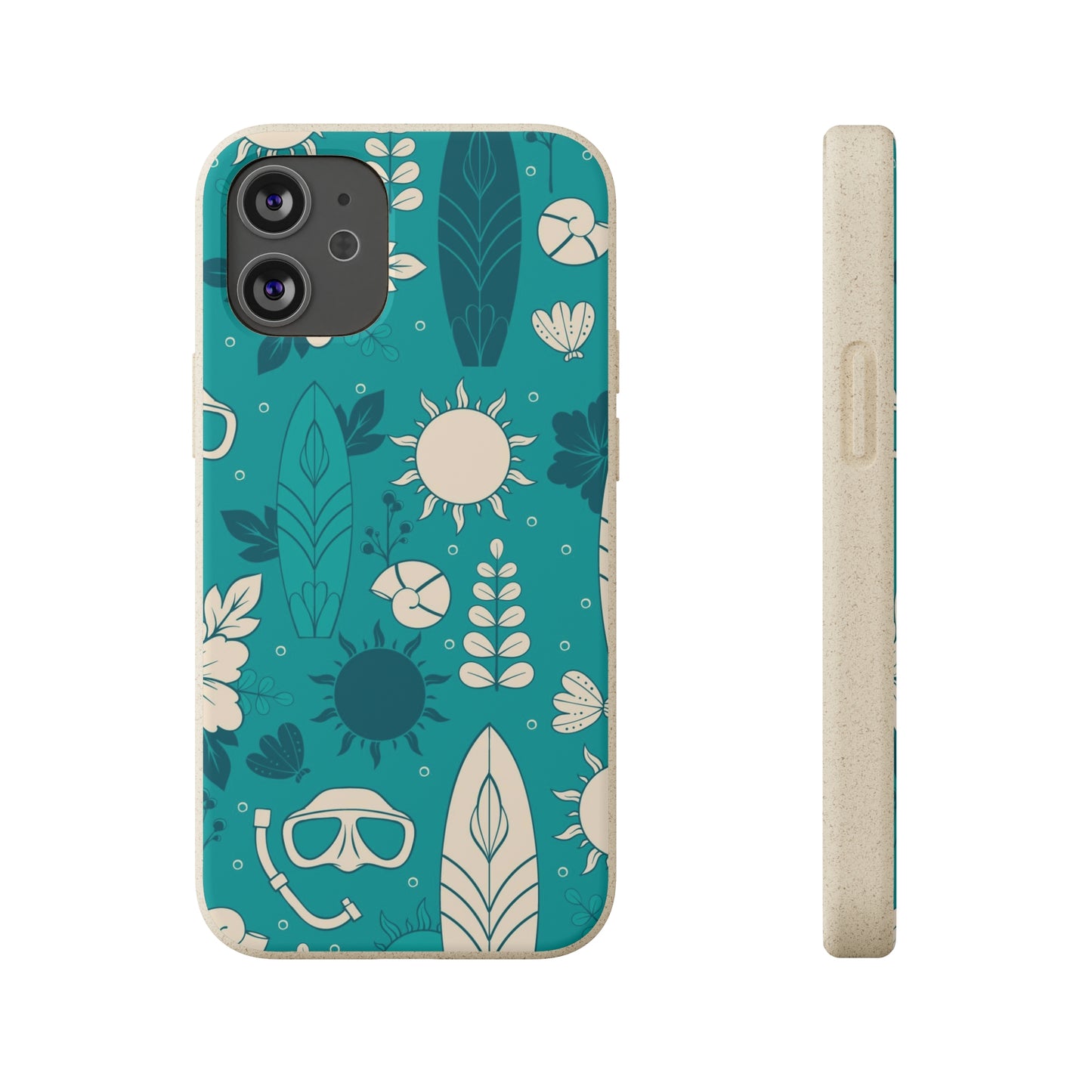 "Surf's Up, Dive Down" Eco Biodegradable Cases - iPhone and Galaxy