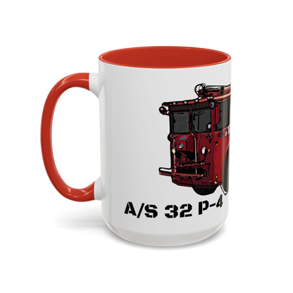 A/S 32 P-4 CFR Truck Fundraiser Coffee Mug by Island Vibes For Life