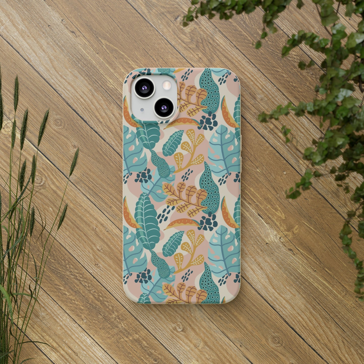 "Earthy Tropics Reverie" Eco Biodegradable Cases - iPhone and Galaxy