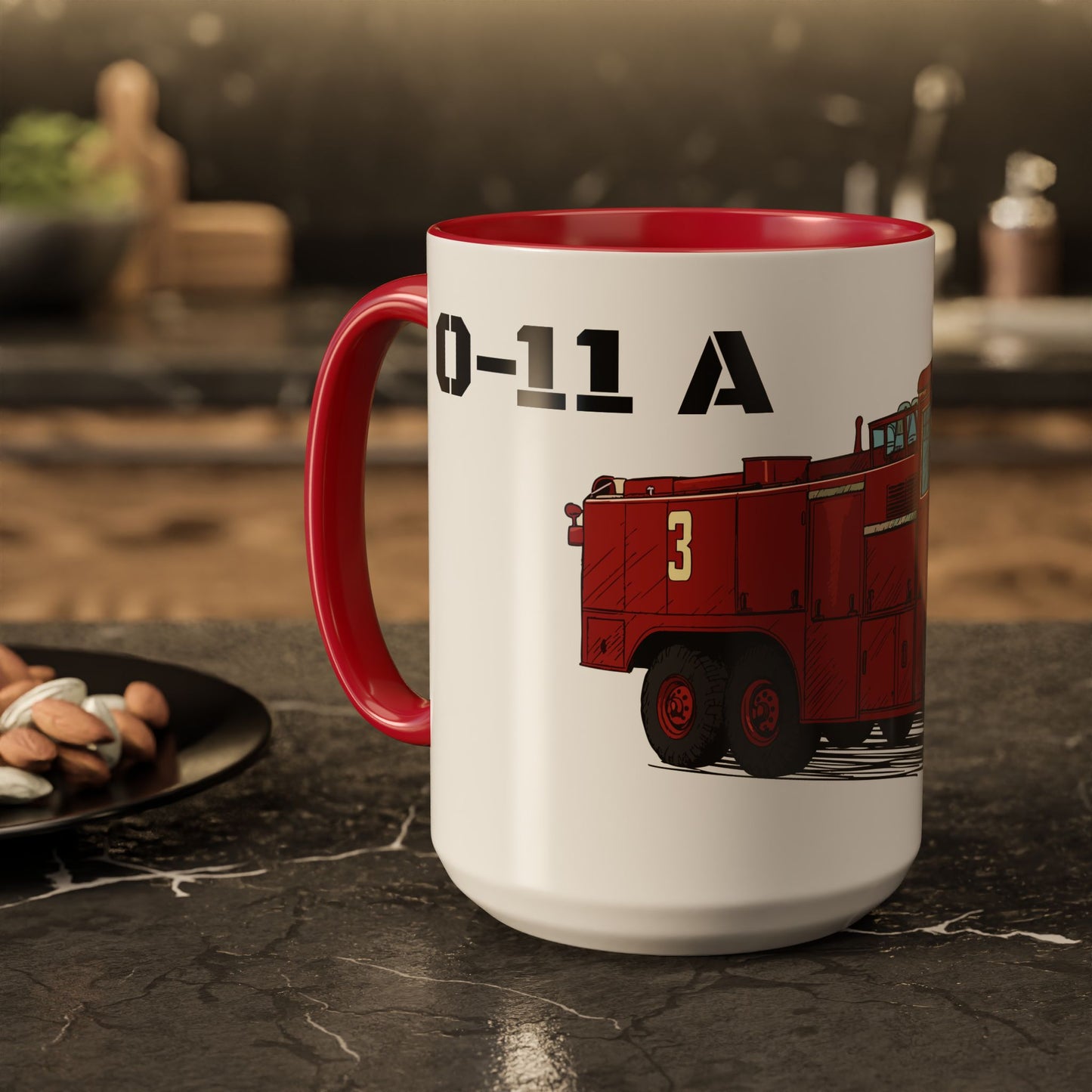 O-11A CFR Truck Fundraiser Coffee Mug by Island Vibes For Life