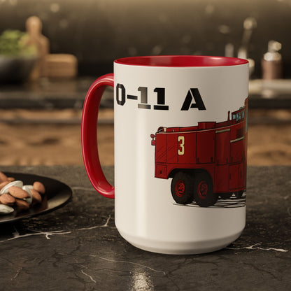 O-11A CFR Truck Fundraiser Coffee Mug by Island Vibes For Life