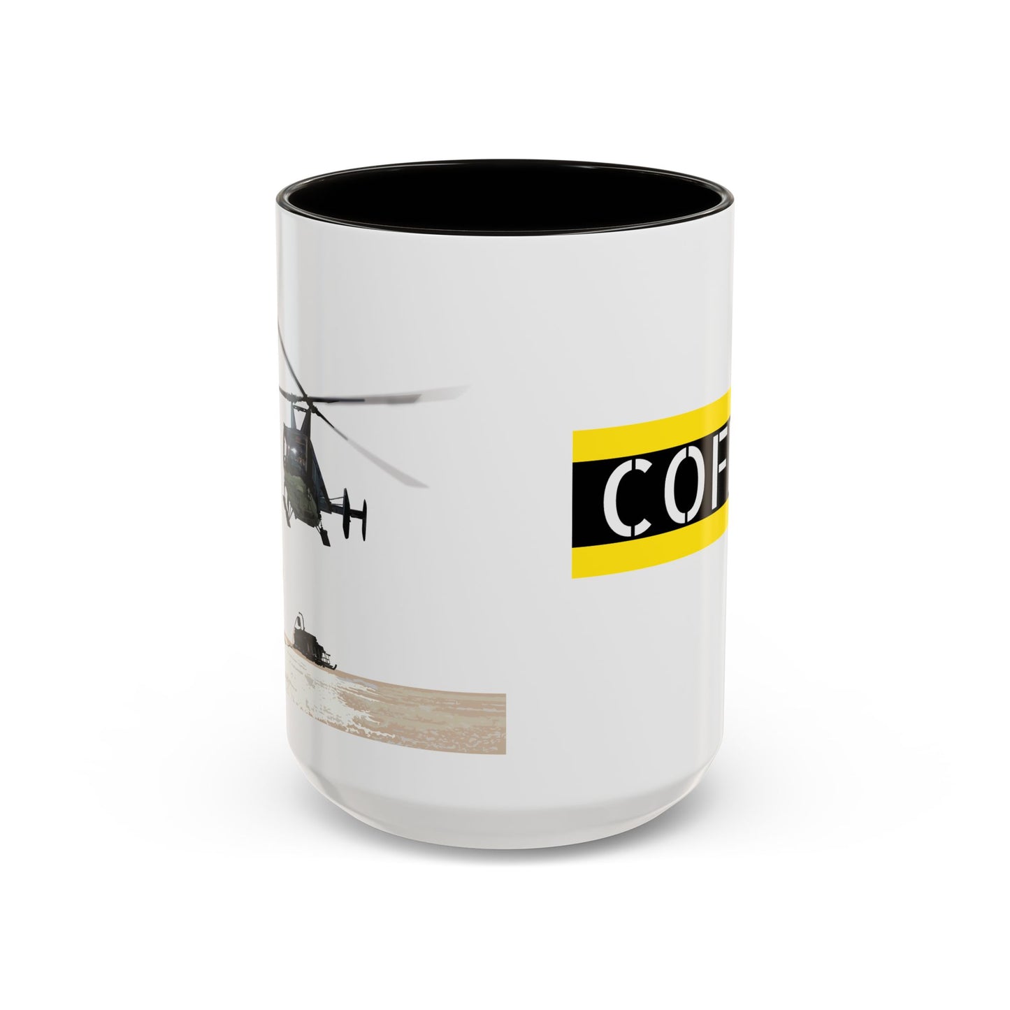 HH-43 Rescue Coffee Mug -  USAF ARFF Huskie Helicopter Mug exclusive by Island Vibes For Life