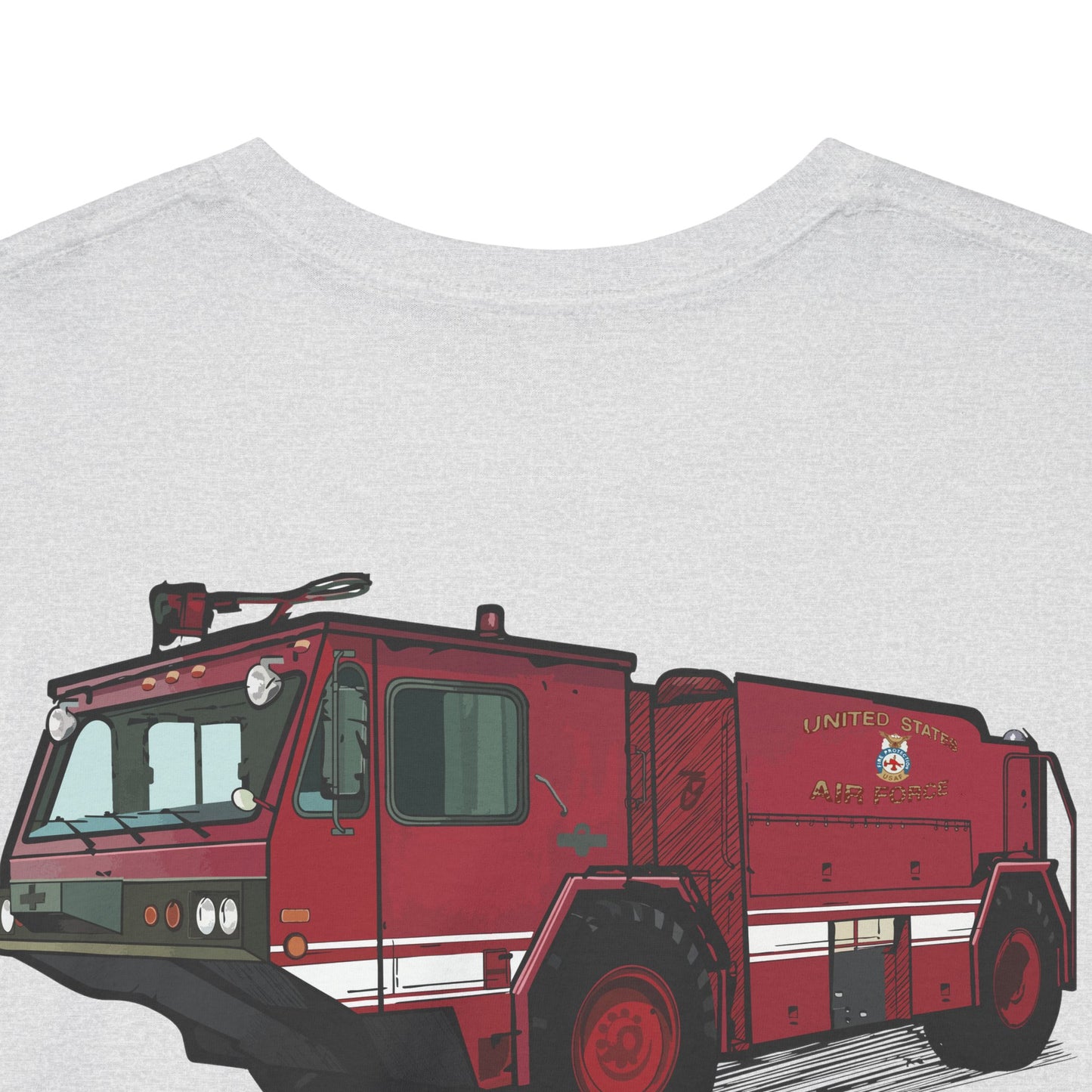 A/S 32 P-19 ARFF Truck Fundraiser Tee by Island Vibes For Life