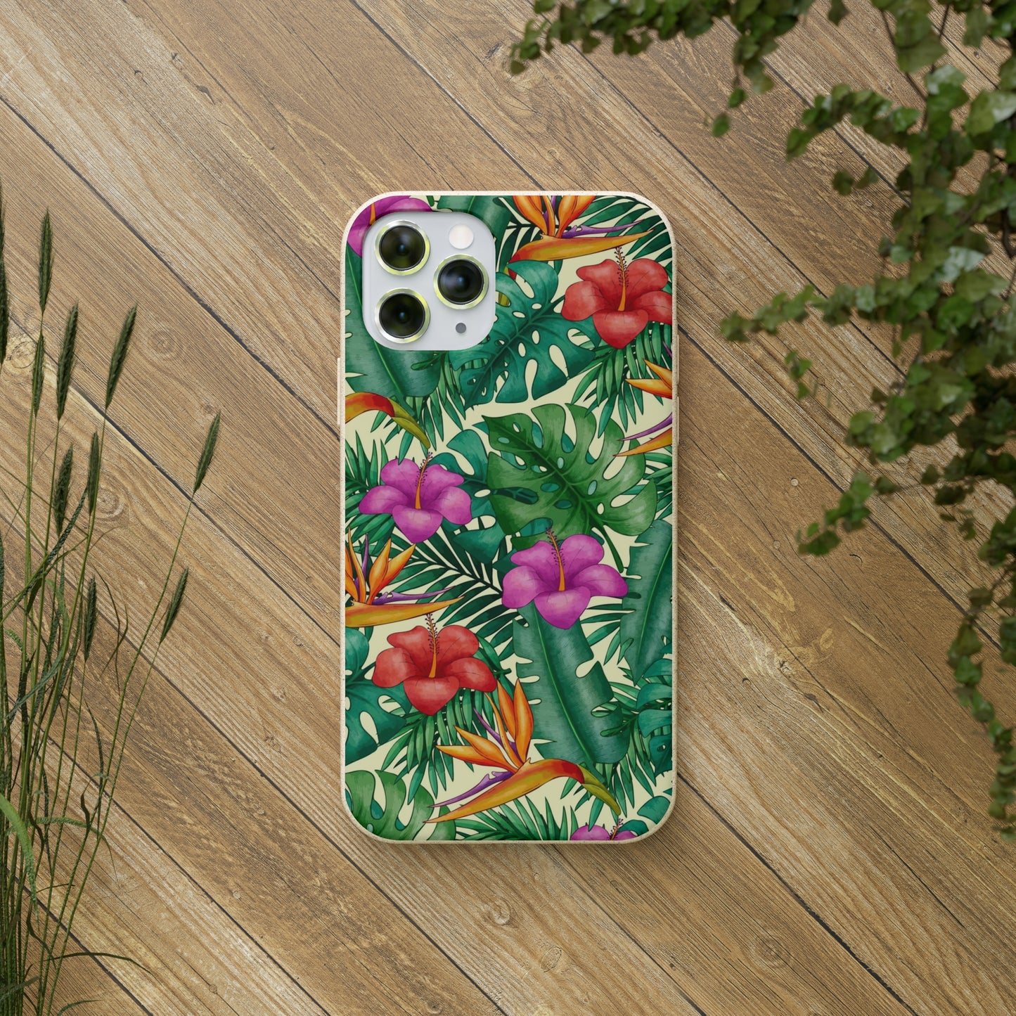 "Bird of Paradise Delight"  Eco Biodegradable Phone Cases - iPhone and Galaxy