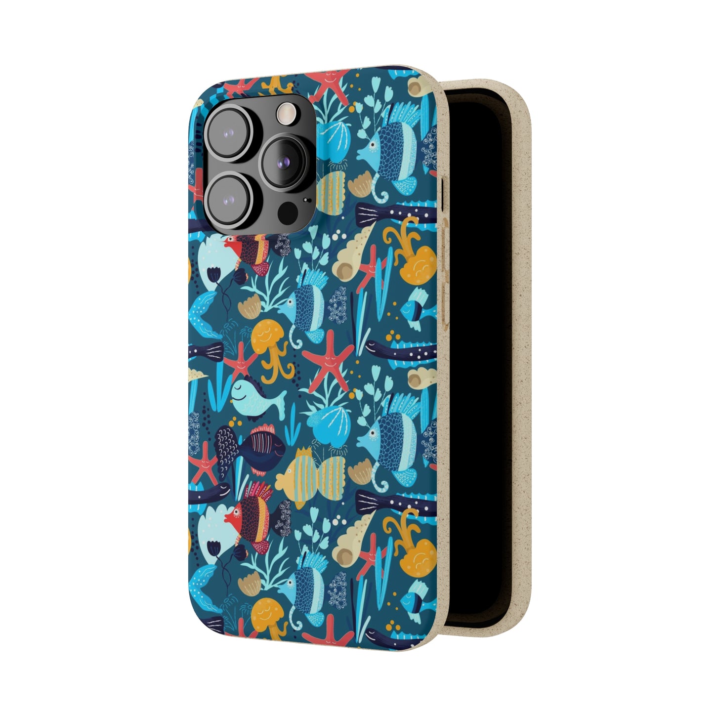 "Aqua Wonderland" Eco Biodegradable Cases - iPhone and Galaxy