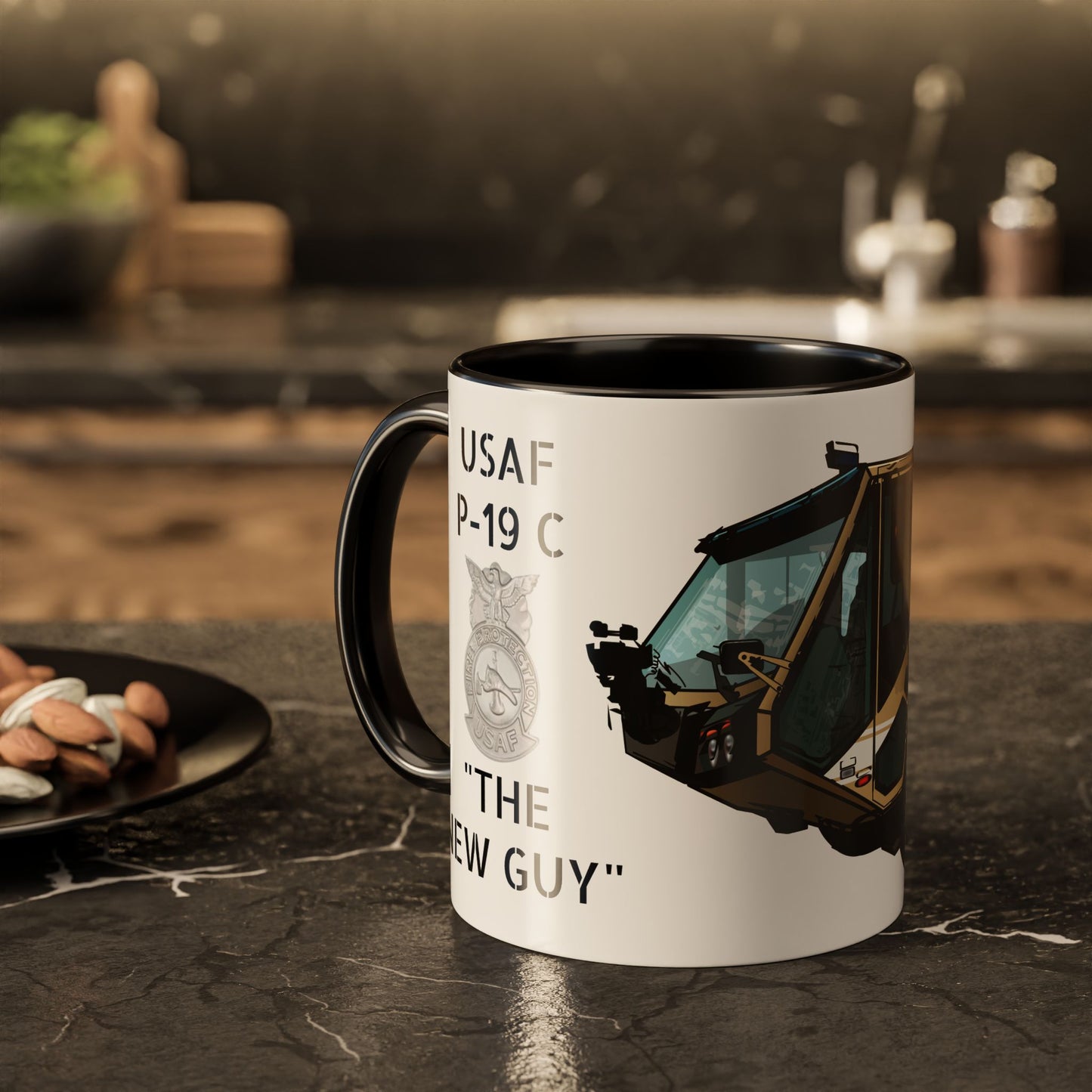 A/S 32 P-19C “The New Guy” Crash Fire Rescue Coffee Mug by Island Vibes For Life