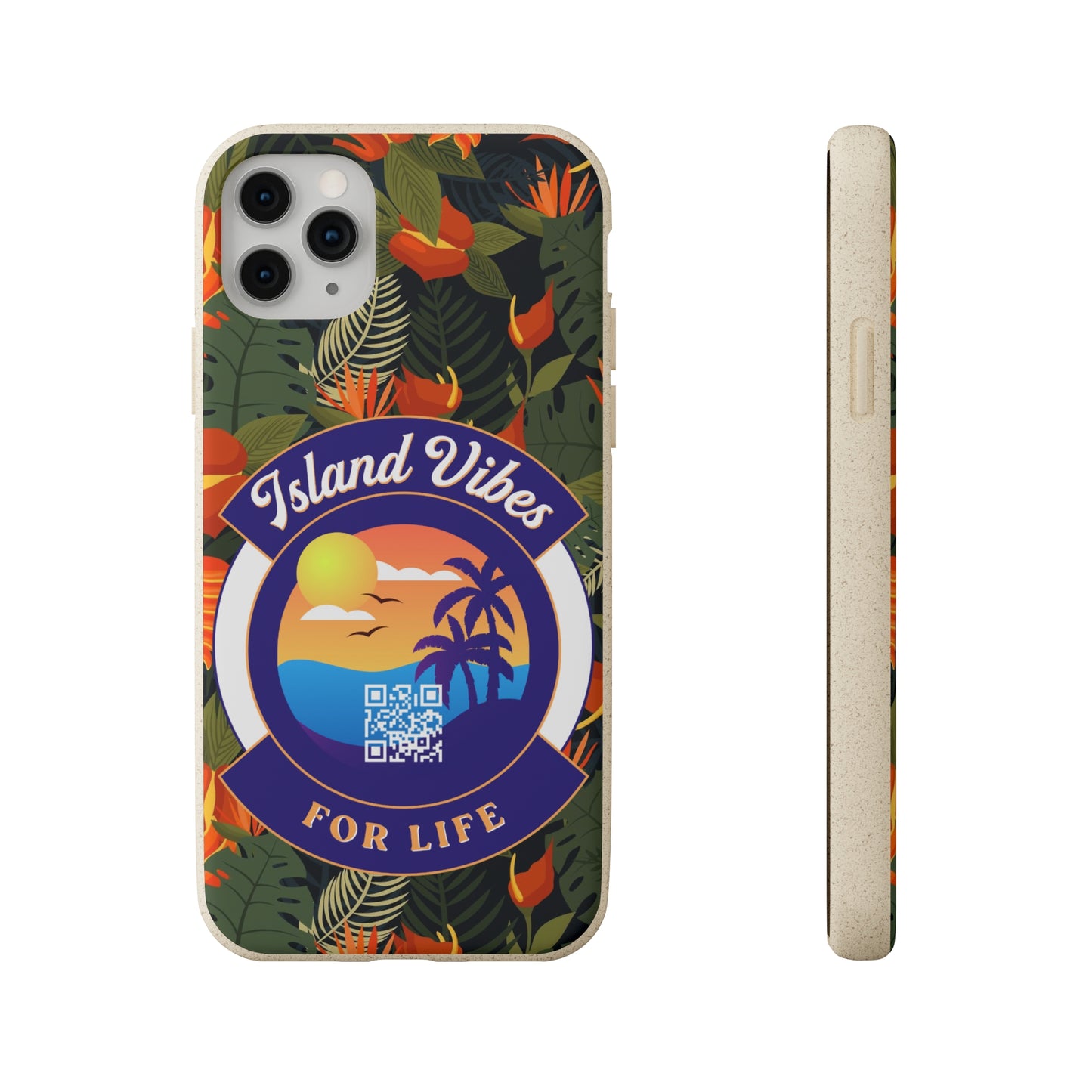 Island Vibes For Life Eco Biodegradable Phone Cases