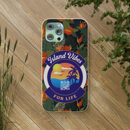 Island Vibes For Life Eco Biodegradable Phone Cases