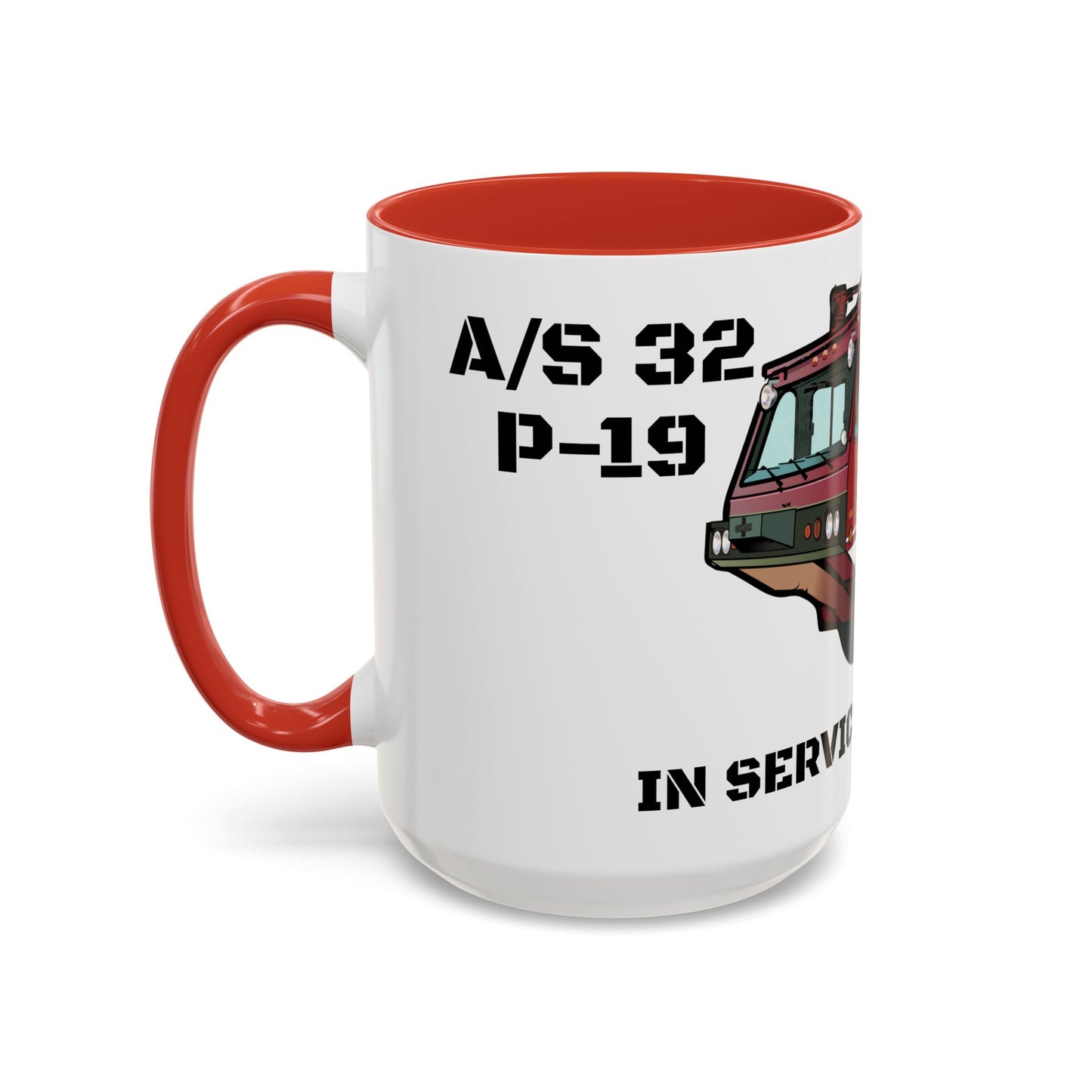 A/S 32 P-19 Crash Fire Rescue Coffee Mug by Island Vibes For Life