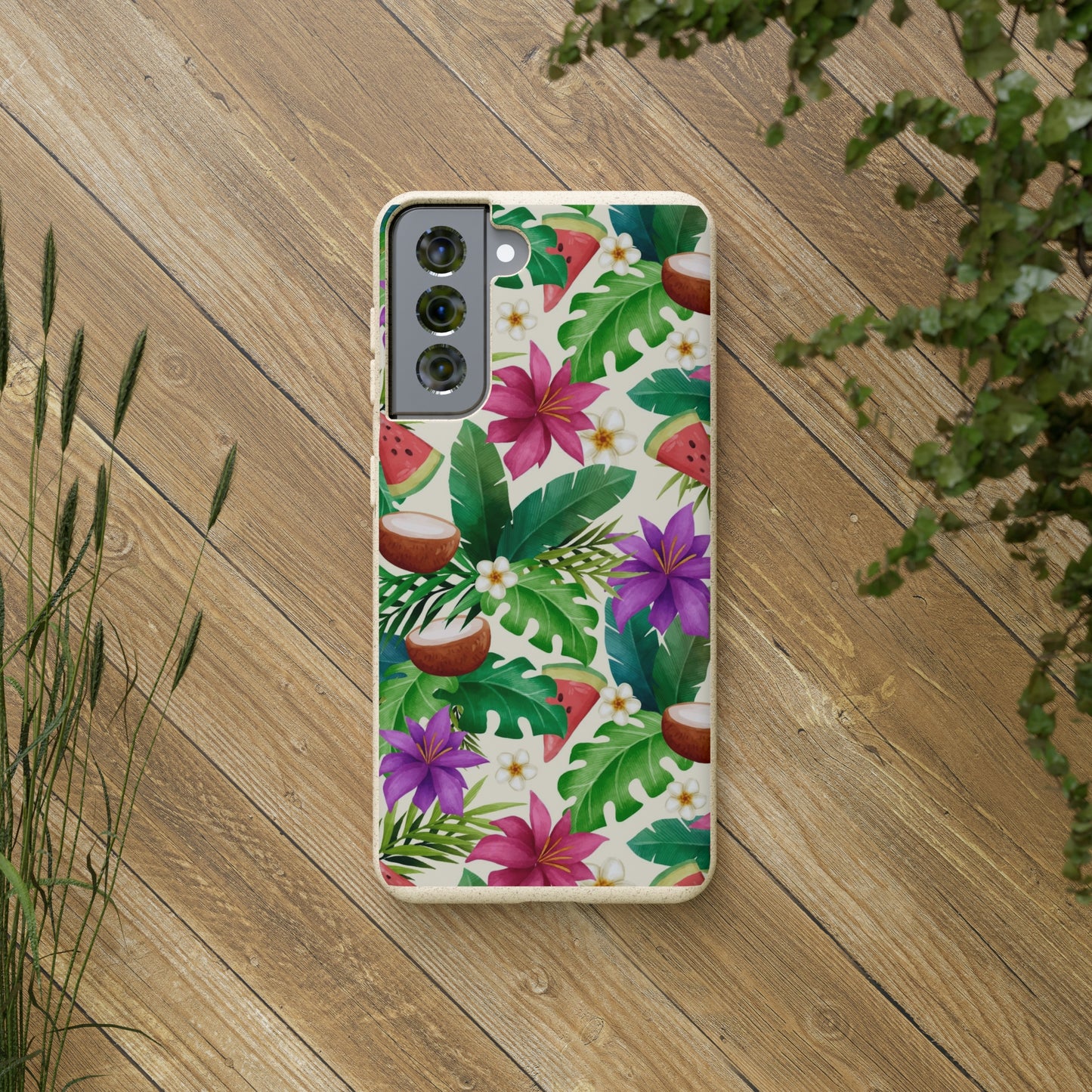 "Exotic Fruit Blossom" Eco Biodegradable Cases - iPhone and Galaxy