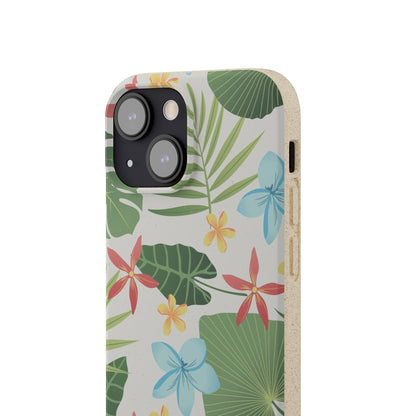 "Caribbean Leaf Carnival"  Eco Biodegradable Phone Cases - iPhone and Galaxy