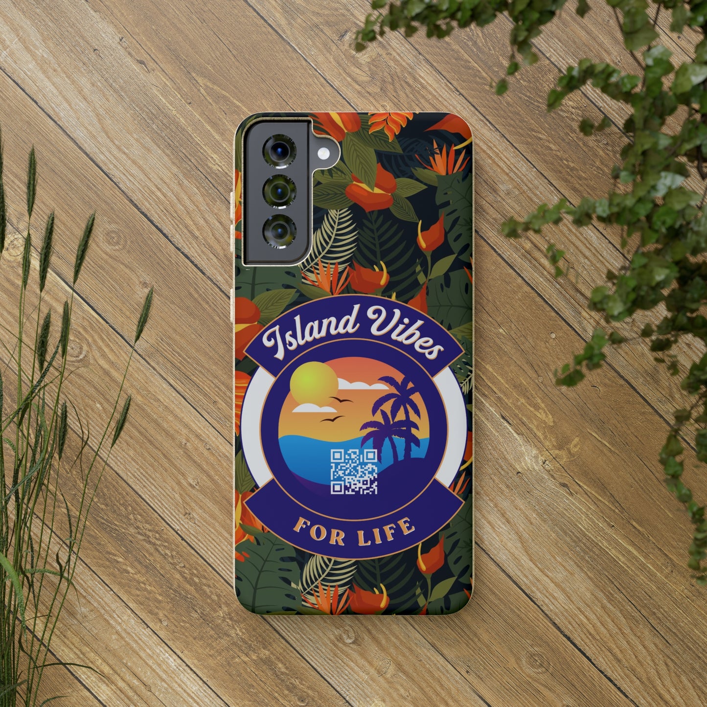 Island Vibes For Life Eco Biodegradable Phone Cases