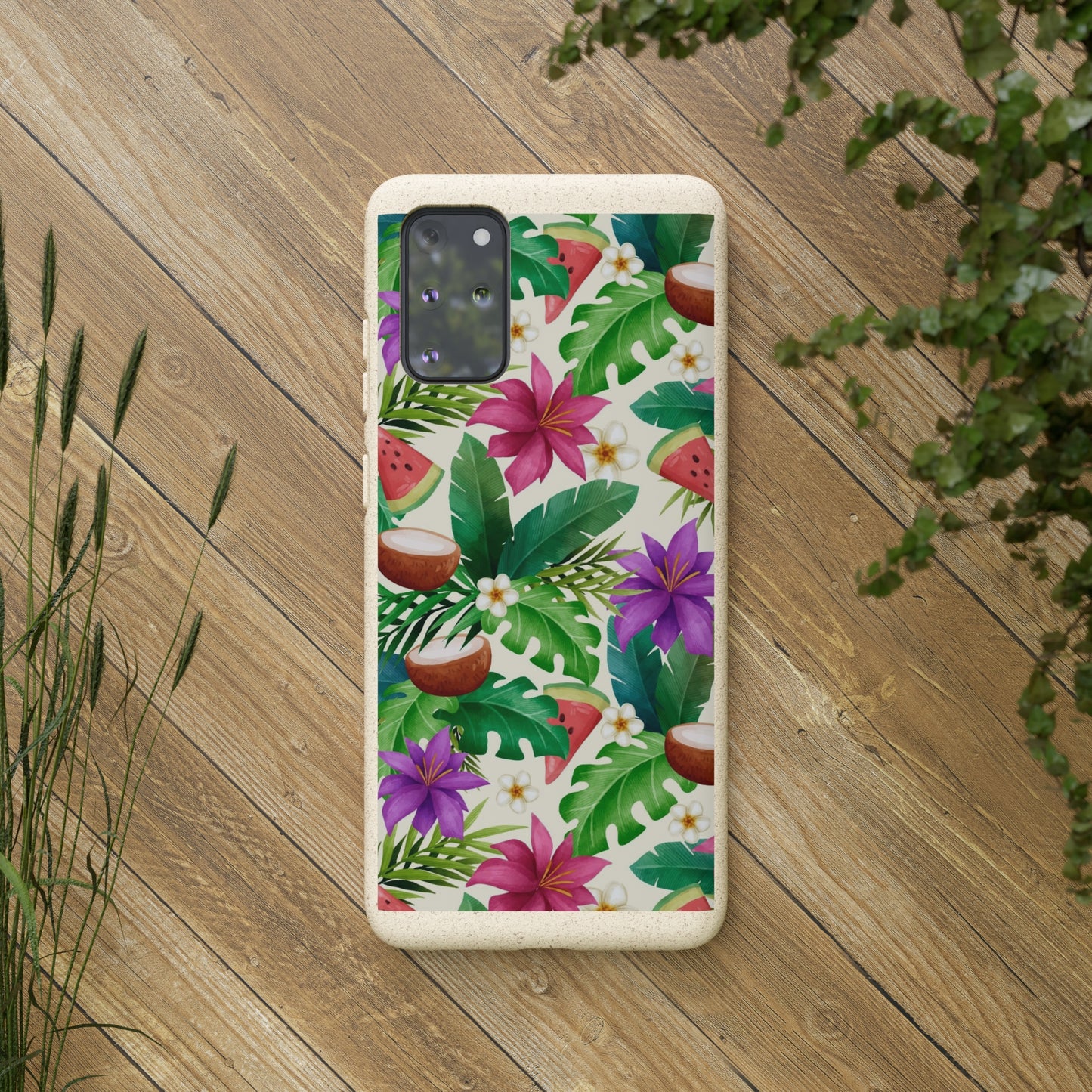 "Exotic Fruit Blossom" Eco Biodegradable Cases - iPhone and Galaxy