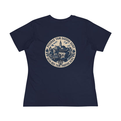 FOS Bolesławiec “Pugnae Tam Saevae Sunt” Women's Crew Neck T-Shirt