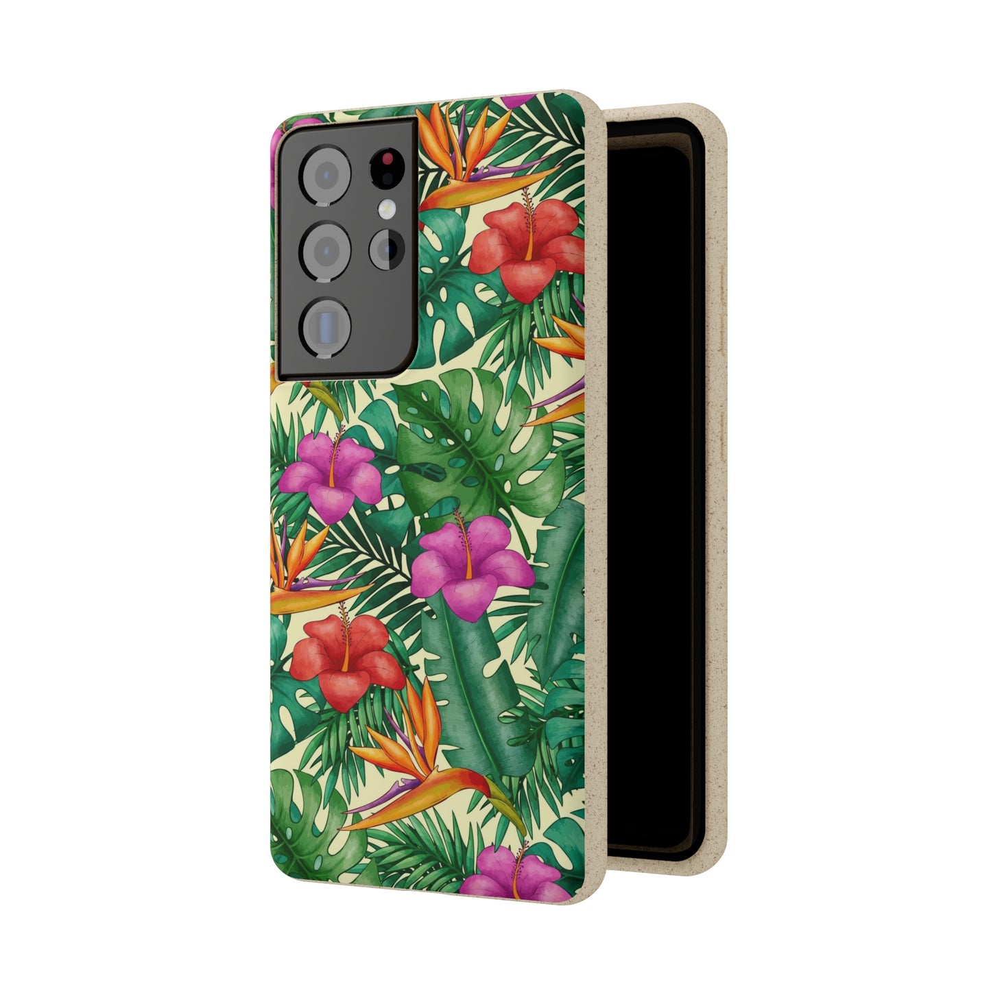 "Bird of Paradise Delight"  Eco Biodegradable Phone Cases - iPhone and Galaxy