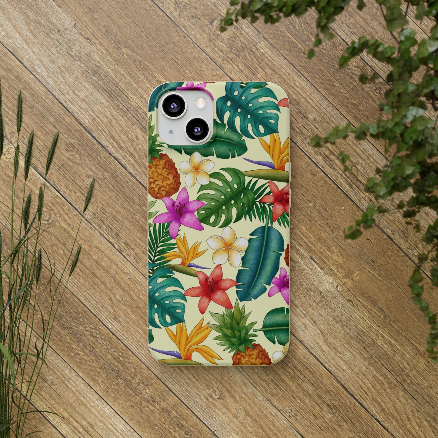 "Pineapple Infused" Eco Biodegradable Phone Cases -iPhone and Galaxy