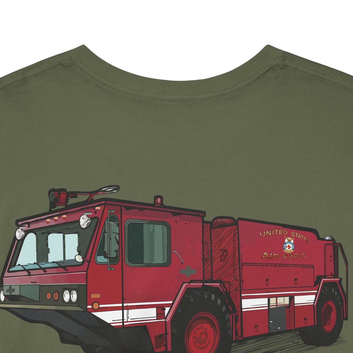 A/S 32 P-19 ARFF Truck Fundraiser Tee by Island Vibes For Life