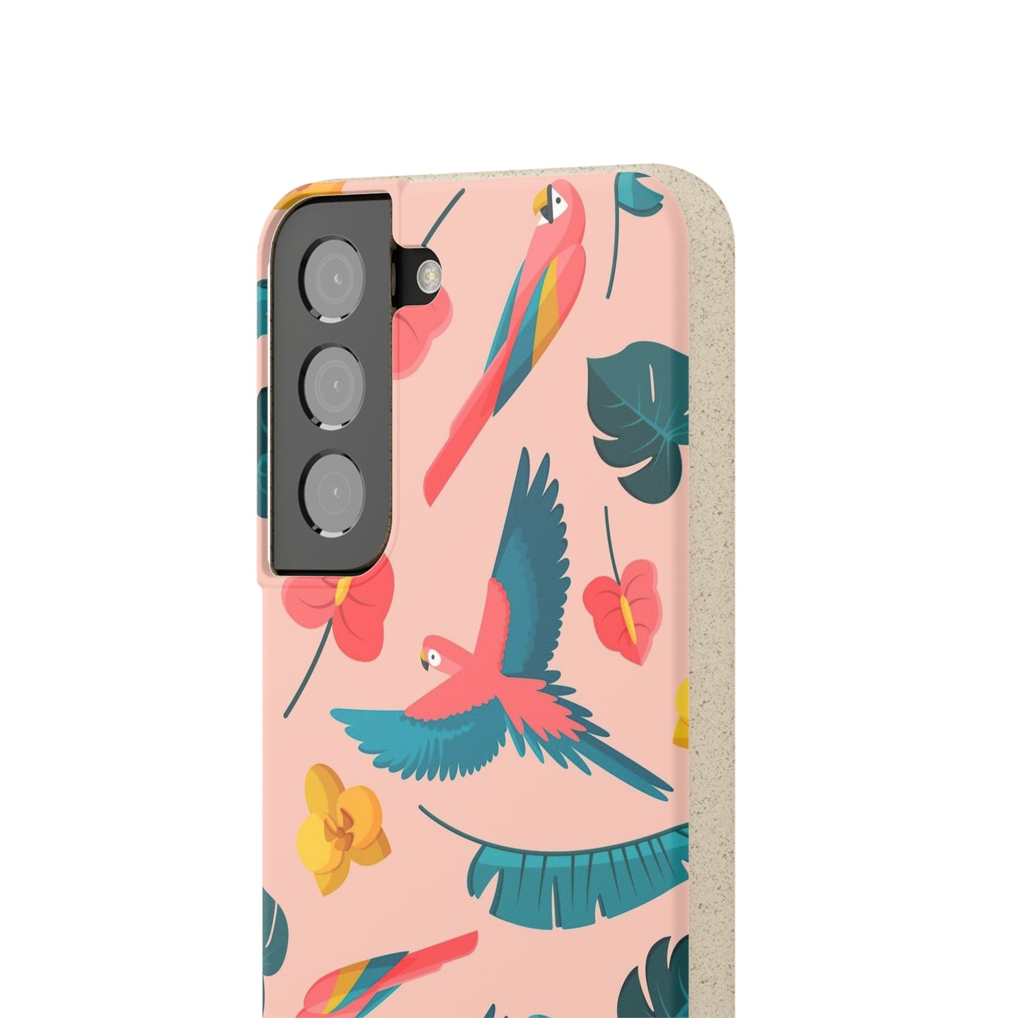 "Colorful Plumage"  Eco Biodegradable Phone Cases - iPhone and Galaxy