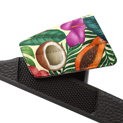 "Island Extravaganza: Exotic Harvest" Men's Beach Sandals