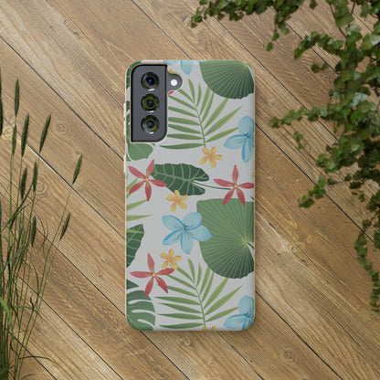 "Caribbean Leaf Carnival"  Eco Biodegradable Phone Cases - iPhone and Galaxy