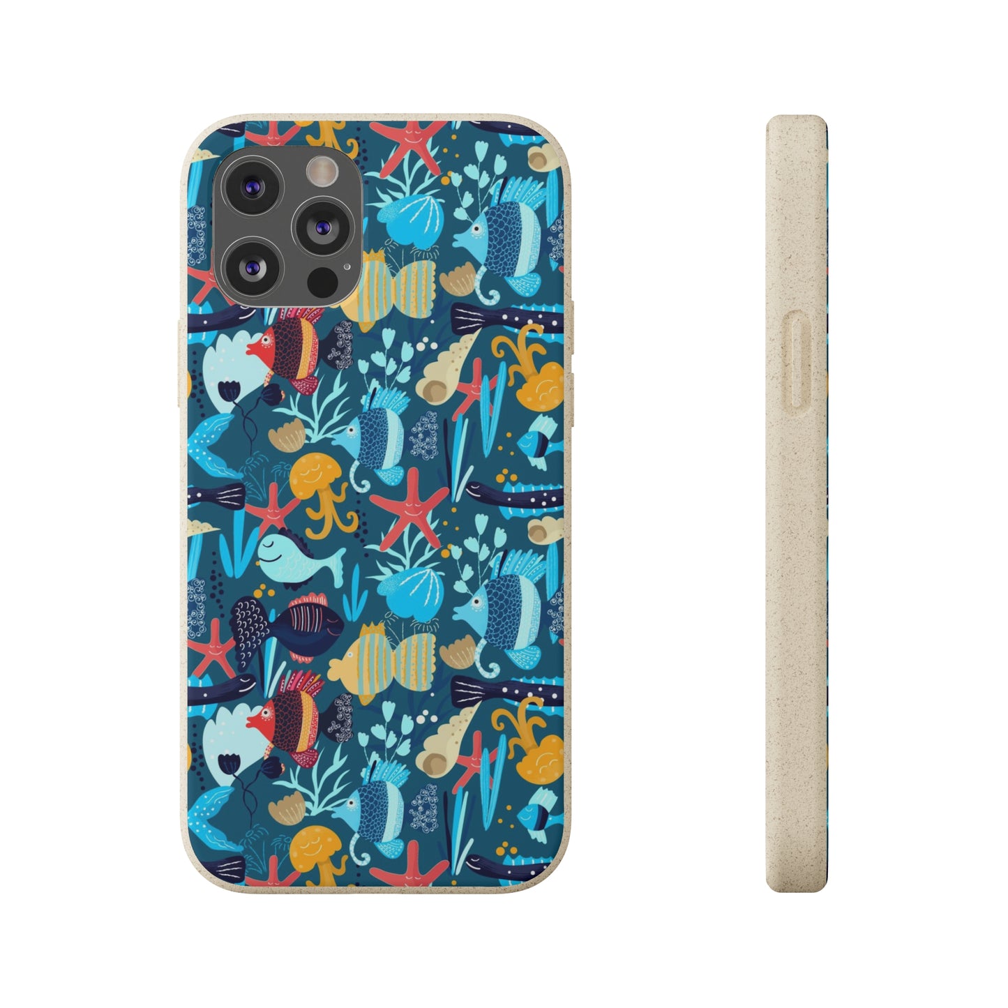 "Aqua Wonderland" Eco Biodegradable Cases - iPhone and Galaxy