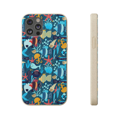 "Aqua Wonderland" Eco Biodegradable Cases - iPhone and Galaxy