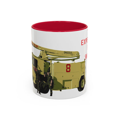P-19 Experimental “Snozzle Test Rig” Crash Fire Rescue Coffee Mug by Island Vibes For Life