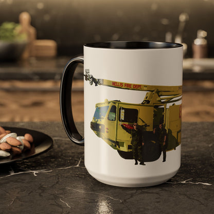 P-19 Experimental “Snozzle Test Rig” Crash Fire Rescue Coffee Mug by Island Vibes For Life