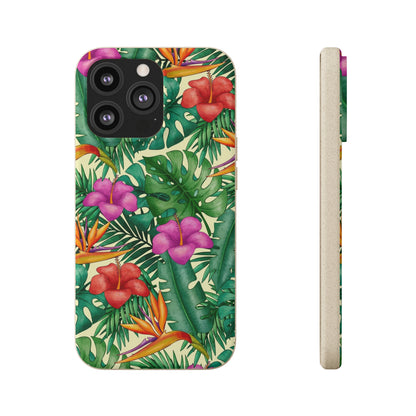 "Bird of Paradise Delight"  Eco Biodegradable Phone Cases - iPhone and Galaxy