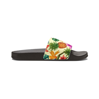 "Pineapple Infused" Men's Beach Sandals